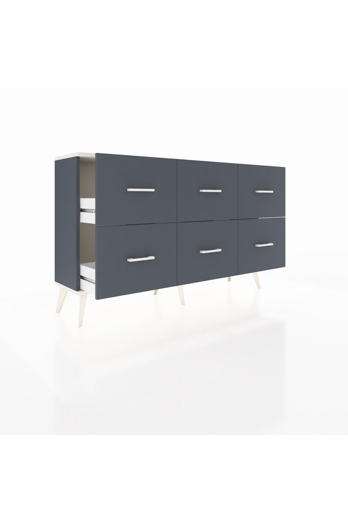 Arges Konsol 6 Çekmeceli 132x30x83 - S144M041V14A