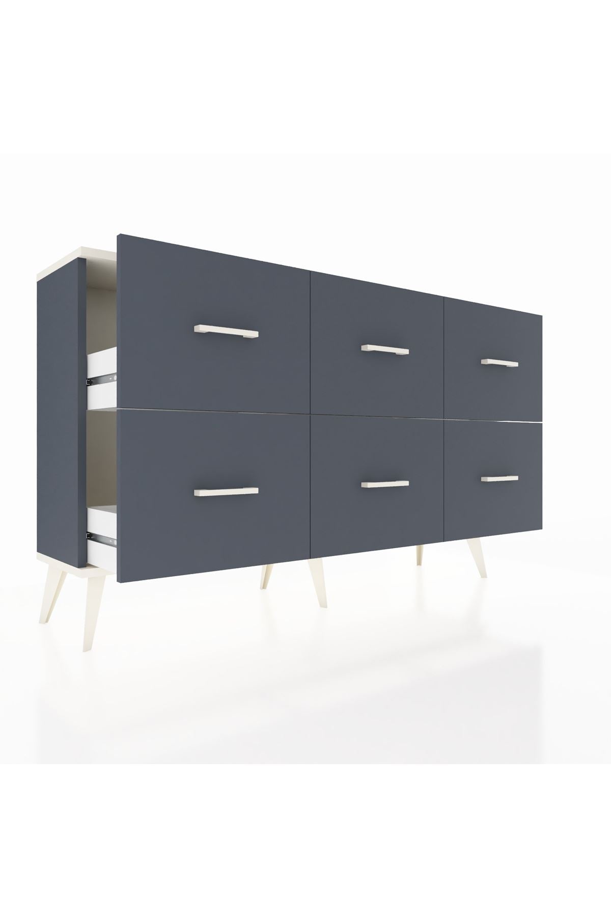 Arges Konsol 6 Çekmeceli 132x30x83 - S144M041V14A