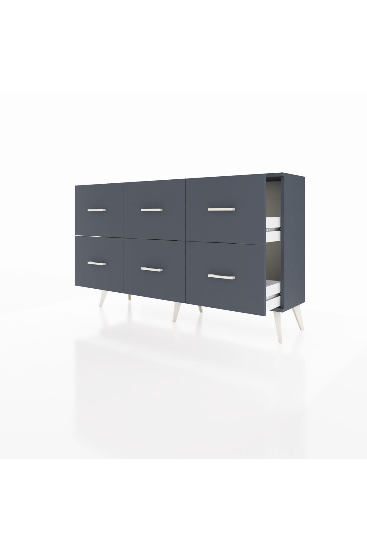 Arges Konsol 6 Çekmeceli 132x30x83 - S144M041V17A