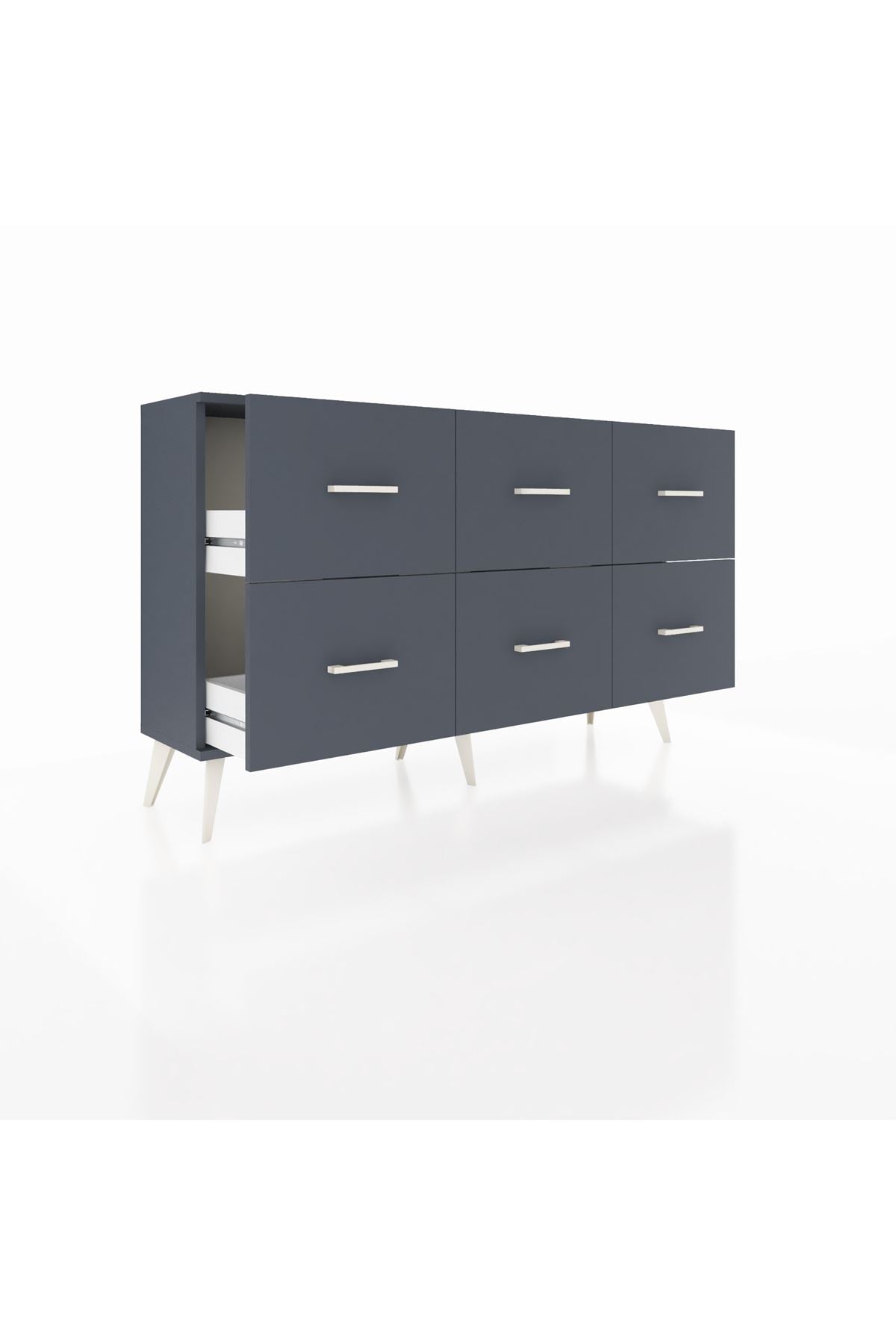 Arges Konsol 6 Çekmeceli 132x30x83 - S144M041V17A