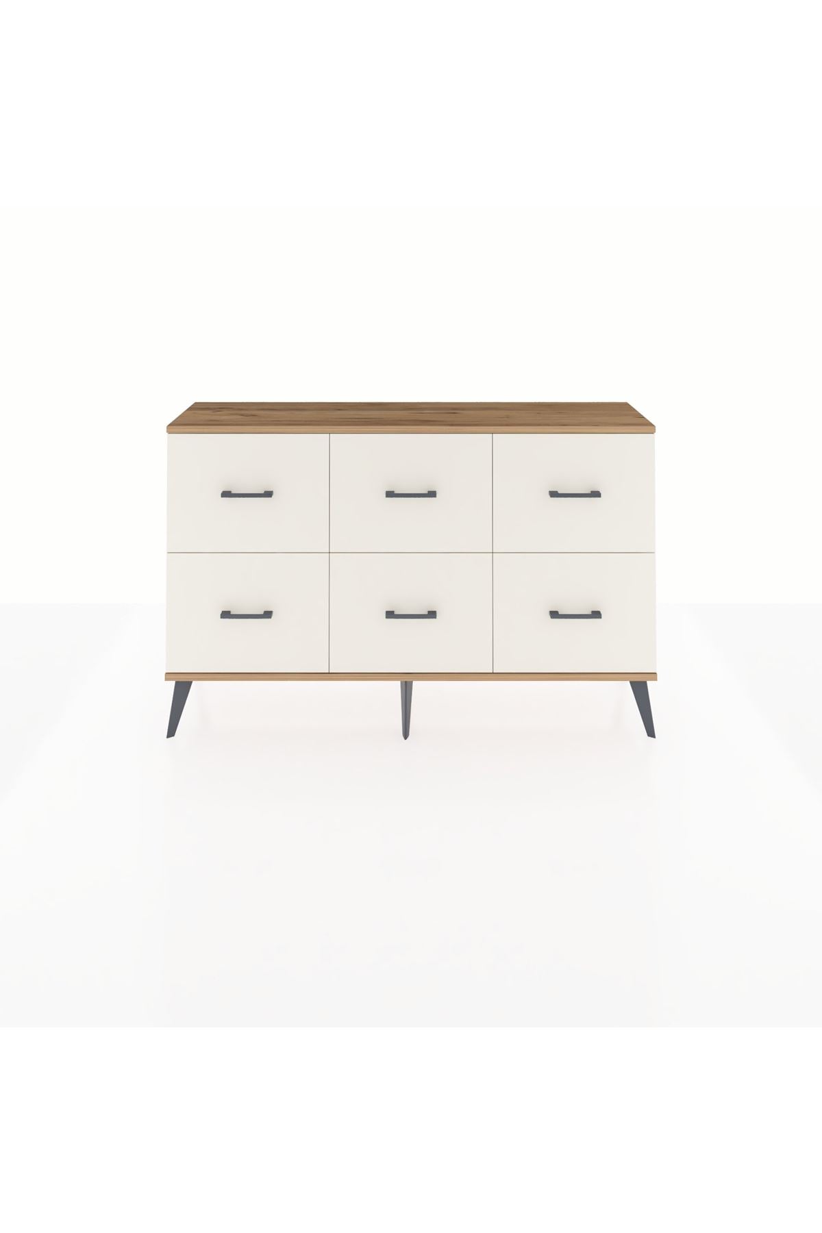 Arges Konsol 6 Çekmeceli 132x30x83 - S144M041V19A
