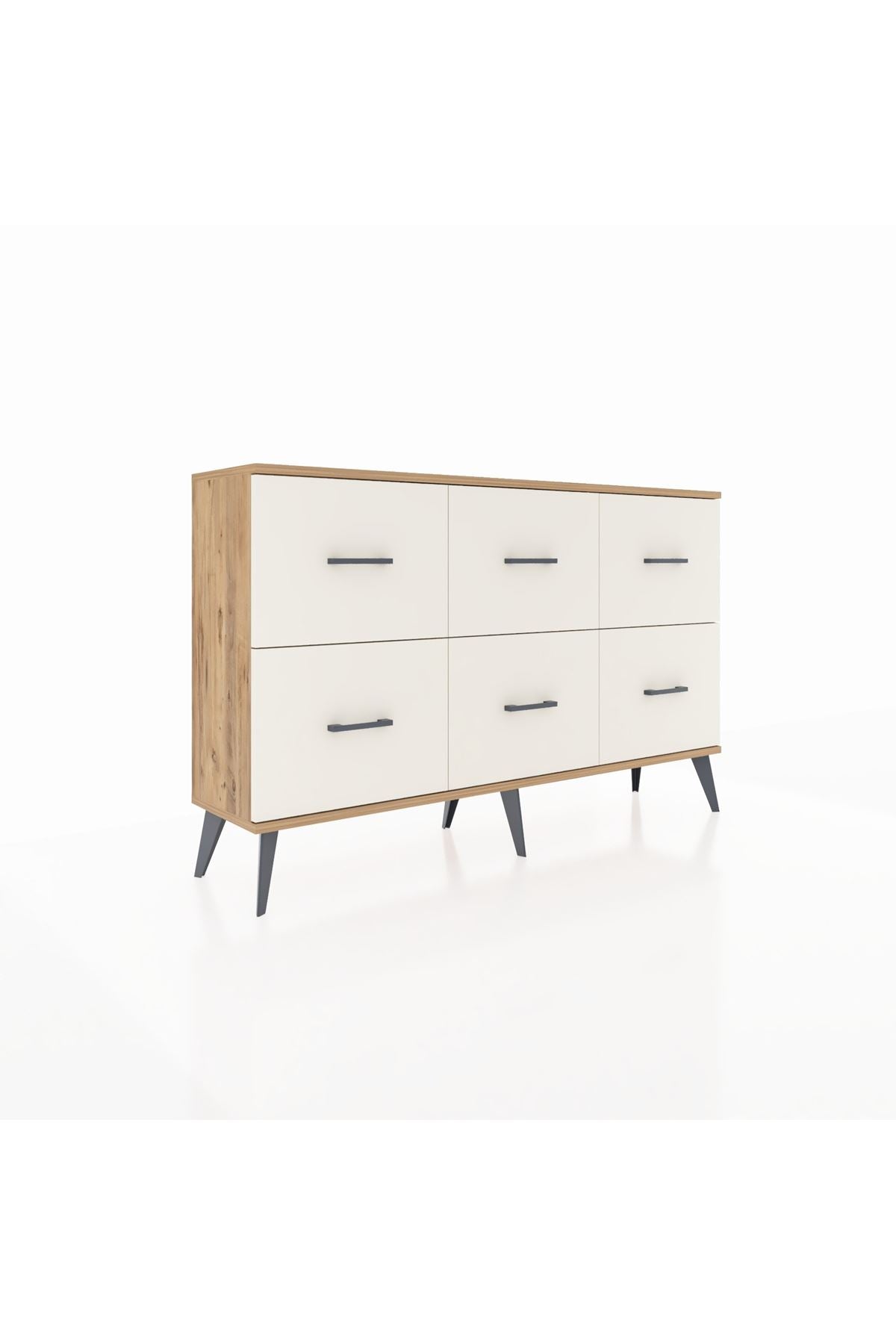 Arges Konsol 6 Çekmeceli 132x30x83 - S144M041V19A