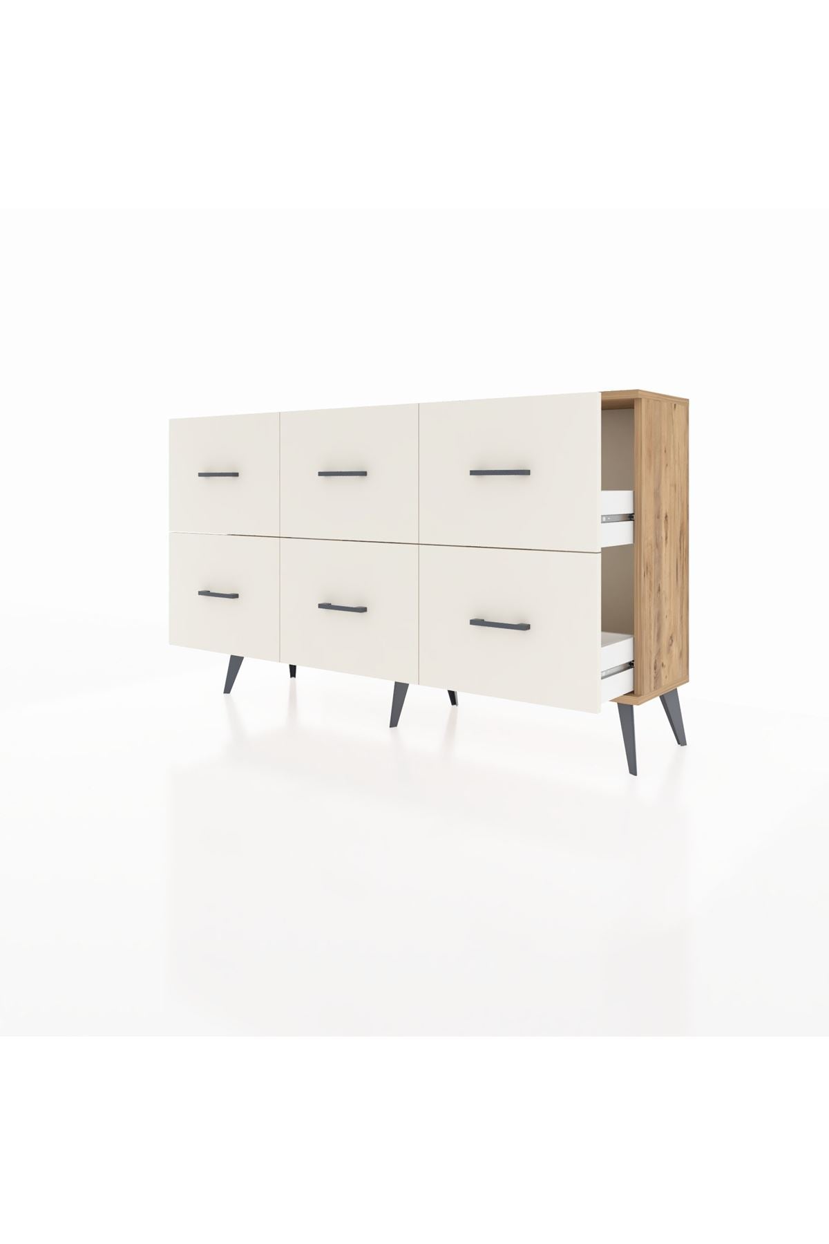 Arges Konsol 6 Çekmeceli 132x30x83 - S144M041V19A
