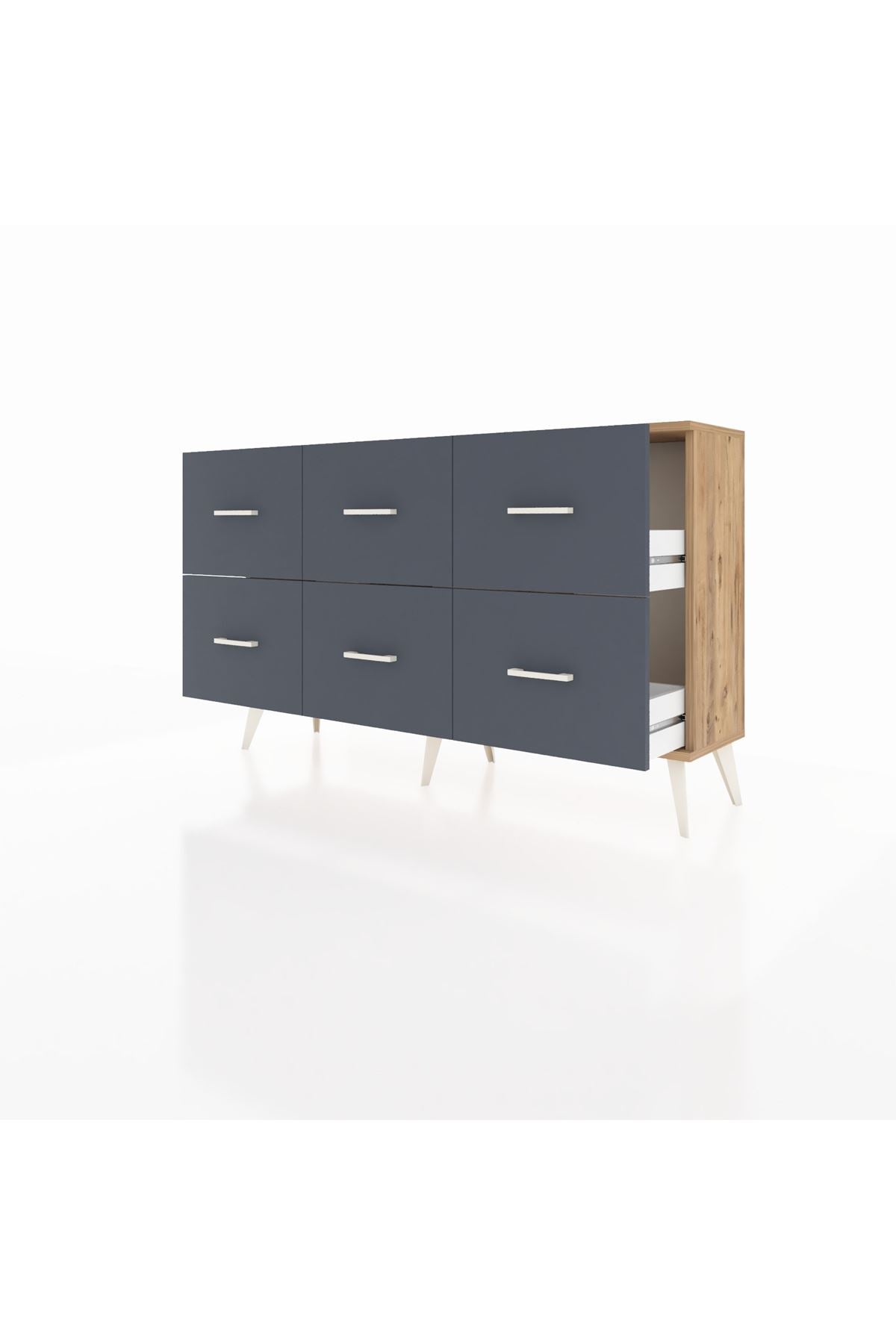 Arges Konsol 6 Çekmeceli 132x30x83 - S144M041V20A