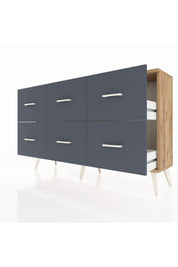 Arges Konsol 6 Çekmeceli 132x30x83 - S144M041V20A
