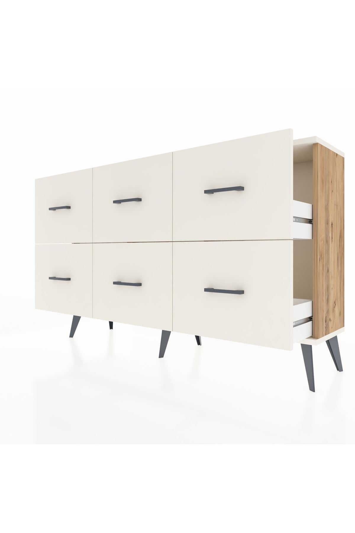 Arges Konsol 6 Çekmeceli 132x30x83 - S144M041V22A