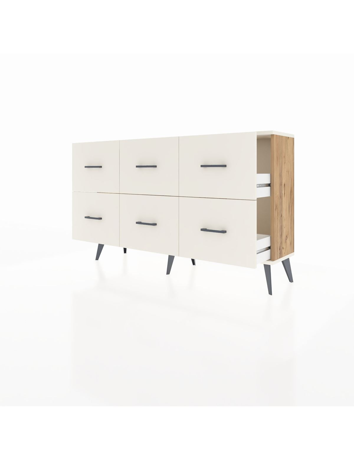 Arges Konsol 6 Çekmeceli 132x30x83 - S144M041V22A