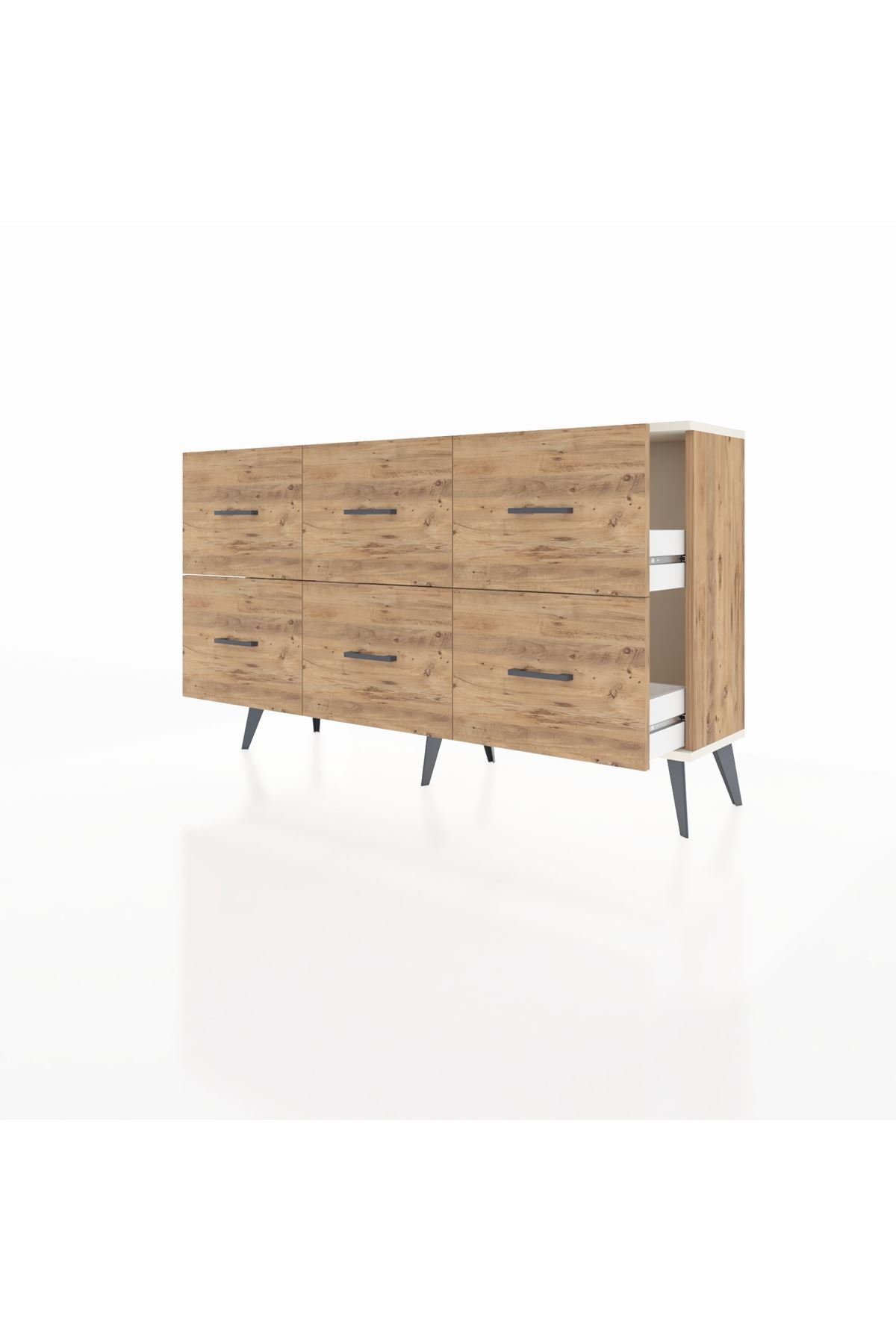 Arges Konsol 6 Çekmeceli 132x30x83 - S144M041V24A