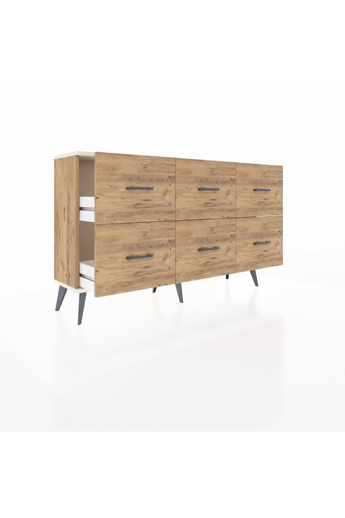 Arges Konsol 6 Çekmeceli 132x30x83 - S144M041V24A