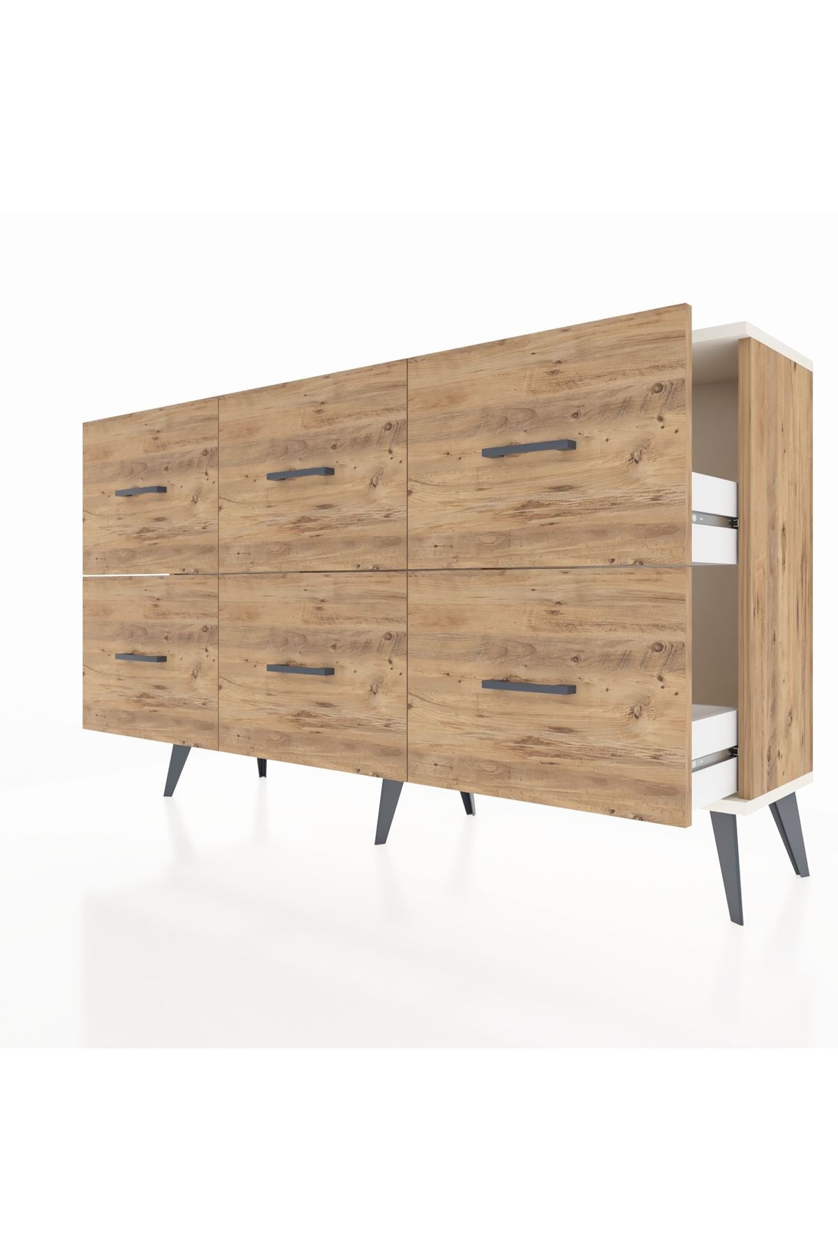 Arges Konsol 6 Çekmeceli 132x30x83 - S144M041V24A