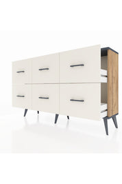 Arges Konsol 6 Çekmeceli 132x30x83 - S144M041V25A