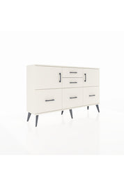 Arges Konsol 2 Raflı 5 Çekmeceli 2 Kapaklı 132x30x83 - S144M042V04A