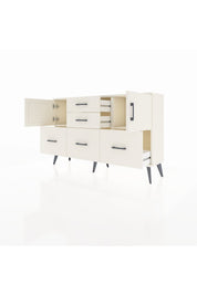 Arges Konsol 2 Raflı 5 Çekmeceli 2 Kapaklı 132x30x83 - S144M042V04A