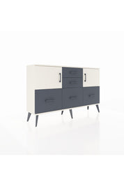 Arges Konsol 2 Raflı 5 Çekmeceli 2 Kapaklı 132x30x83 - S144M042V05A