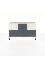 Arges Konsol 2 Raflı 5 Çekmeceli 2 Kapaklı 132x30x83 - S144M042V05A