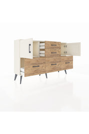 Arges Konsol 2 Raflı 5 Çekmeceli 2 Kapaklı 132x30x83 - S144M042V06A