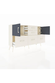 Arges Konsol 2 Raflı 5 Çekmeceli 2 Kapaklı 132x30x83 - S144M042V07A