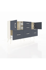 Arges Konsol 2 Raflı 5 Çekmeceli 2 Kapaklı 132x30x83 - S144M042V08A