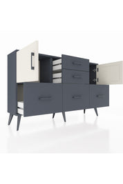 Arges Konsol 2 Raflı 5 Çekmeceli 2 Kapaklı 132x30x83 - S144M042V14A