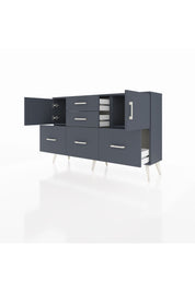 Arges Konsol 2 Raflı 5 Çekmeceli 2 Kapaklı 132x30x83 - S144M042V17A