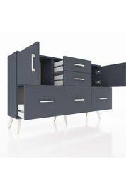 Arges Konsol 2 Raflı 5 Çekmeceli 2 Kapaklı 132x30x83 - S144M042V17A