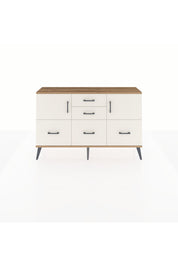 Arges Konsol 2 Raflı 5 Çekmeceli 2 Kapaklı 132x30x83 - S144M042V22A