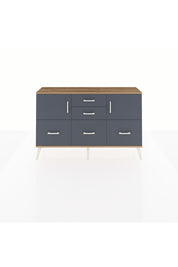 Arges Konsol 2 Raflı 5 Çekmeceli 2 Kapaklı 132x30x83 - S144M042V26A