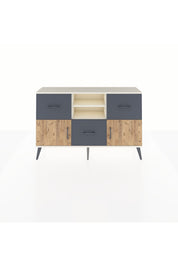 Arges Konsol 2 Raflı 3 Çekmeceli 2 Kapaklı 132x30x83 - S144M043V02A