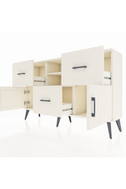 Arges Konsol 2 Raflı 3 Çekmeceli 2 Kapaklı 132x30x83 - S144M043V04A