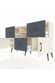 Arges Konsol 2 Raflı 3 Çekmeceli 2 Kapaklı 132x30x83 - S144M043V05A