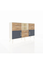 Arges Konsol 2 Raflı 3 Çekmeceli 2 Kapaklı 132x30x83 - S144M043V09A