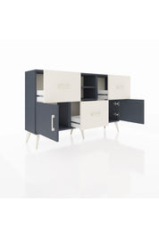 Arges Konsol 2 Raflı 3 Çekmeceli 2 Kapaklı 132x30x83 - S144M043V16A