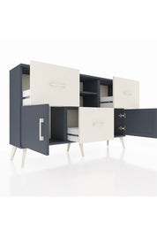 Arges Konsol 2 Raflı 3 Çekmeceli 2 Kapaklı 132x30x83 - S144M043V16A