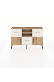 Arges Konsol 2 Raflı 3 Çekmeceli 2 Kapaklı 132x30x83 - S144M043V19A