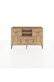 Arges Konsol 2 Raflı 3 Çekmeceli 2 Kapaklı 132x30x83 - S144M043V21A