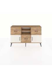 Arges Konsol 2 Raflı 3 Çekmeceli 2 Kapaklı 132x30x83 - S144M043V24A