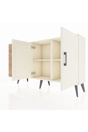 Arges Konsol 2 Raflı 3 Çekmeceli 2 Kapaklı 132x30x83 - S144M044V06A