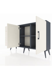 Arges Konsol 2 Raflı 3 Çekmeceli 2 Kapaklı 132x30x83 - S144M044V13A