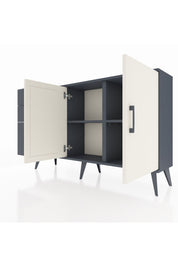 Arges Konsol 2 Raflı 3 Çekmeceli 2 Kapaklı 132x30x83 - S144M044V14A