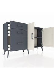 Arges Konsol 2 Raflı 3 Çekmeceli 2 Kapaklı 132x30x83 - S144M044V14A