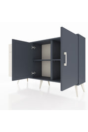 Arges Konsol 2 Raflı 3 Çekmeceli 2 Kapaklı 132x30x83 - S144M044V16A