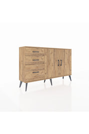 Arges Konsol 2 Raflı 3 Çekmeceli 2 Kapaklı 132x30x83 - S144M044V21A