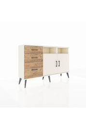 Arges Konsol 4 Raflı 3 Çekmeceli 2 Kapaklı 132x30x83 - S144M045V06A