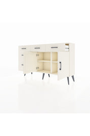 Arges Konsol 2 Raflı 5 Çekmeceli 2 Kapaklı 132x30x83 - S144M046V04A