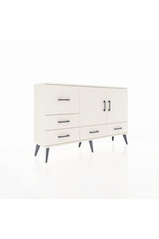 Arges Konsol 4 Raflı 5 Çekmeceli 2 Kapaklı 132x30x83 - S144M047V04A