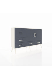 Arges Konsol 4 Raflı 5 Çekmeceli 2 Kapaklı 132x30x83 - S144M047V08A