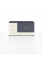 Arges Konsol 4 Raflı 5 Çekmeceli 2 Kapaklı 132x30x83 - S144M047V16A