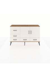 Arges Konsol 4 Raflı 5 Çekmeceli 2 Kapaklı 132x30x83 - S144M047V22A