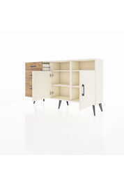 Arges Konsol 4 Raflı 3 Çekmeceli 2 Kapaklı 132x30x83 - S144M048V06A