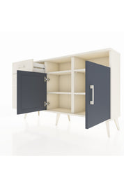 Arges Konsol 4 Raflı 3 Çekmeceli 2 Kapaklı 132x30x83 - S144M048V07A